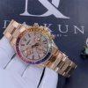 Custom Watches Rolex Daytona Rainbow Custom Diamonds Rose Gold 116595rbow