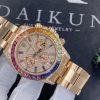 Custom Watches Rolex Daytona Rainbow Custom Diamonds Rose Gold 116595rbow