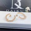 Custom Jewelry Piaget Sunlight Earrings in 18k Rose Gold G38L1D00