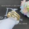 Custom Jewelry Bulgari Serpenti Viper 18k Yellow Gold Two-coil Ring Set with Demi-pavé Diamonds 357879