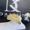 Custom Jewelry Boucheron Serpent Bohème Ring S Motif in 18k Yellow Gold JRG04CAB1