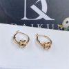 Custom Jewelry Bulgari B.zero1 Rose Gold Hoop Earrings 128719