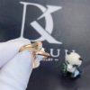 Custom Jewelry Bulgari Diva’s Dream Ring in Pink Gold, Diamonds and Mother-of-pearl