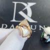 Custom Jewelry Bulgari Divas Dream Ring Diamond and Mother of Pearl 350716