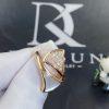 Custom Jewelry Bulgari Divas Dream Ring Diamond and Mother of Pearl 350716
