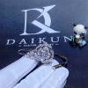 Custom Jewelry Chanel Bouton De Camélia Bracelet 18k White Gold, Diamonds J11178
