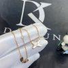 Custom Jewelry Chaumet Paris Jeux de Liens pendant in rose gold mother-of-pearl 082930