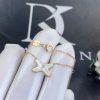 Custom Jewelry Chaumet Paris Jeux de Liens pendant in rose gold mother-of-pearl 082930