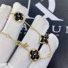Custom Jewelry Louis Vuitton Color Blossom BB Multi-motif Bracelet Onyx and Diamonds Q05024