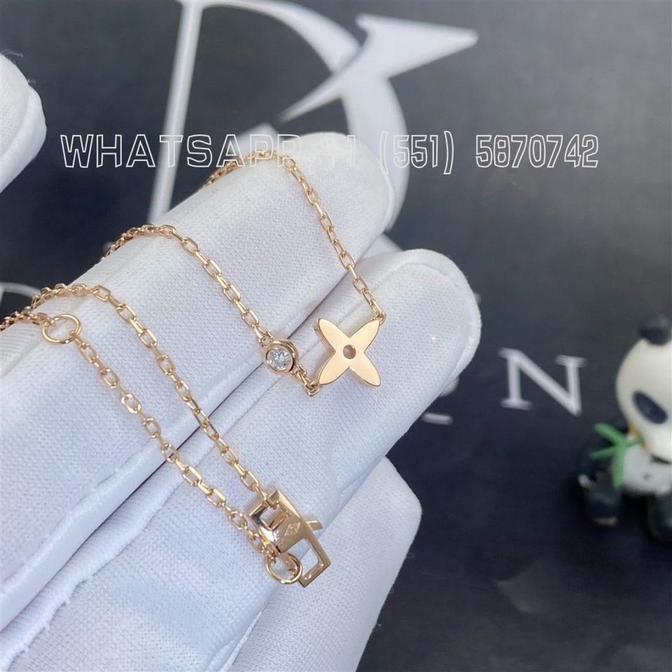 Custom Jewelry Louis Vuitton Idylle Blossom Pendant Pink Gold and Diamond Q93281