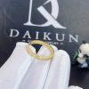 Custom Jewelry Cartier C De Cartier Wedding Ring in 18K Yellow Gold B4086400