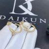 Custom Jewelry Cartier Juste un Clou Earrings in 18K Yellow Gold and Diamonds B8301430