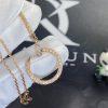 Custom Jewelry Cartier Juste un Clou Necklace in 18K Rose Gold and Diamonds B3047000