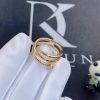 Custom Jewelry Cartier Juste un Clou Ring in 18K Rose Gold and Diamonds B4210800