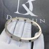 Custom Jewelry Cartier Love Bracelet in 18K White Gold, Diamond-paved and Ceramic N6032417 -Width 6.7mm