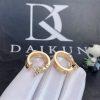 Custom Jewelry Cartier Love Clip Earrings in 18K Rose Gold B8022500