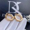 Custom Jewelry Cartier Love Clip Earrings in 18K Rose Gold B8022500
