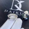Custom Jewelry Cartier Love Ring 3 Diamonds and 18K White Gold B4032500 – 5.5 mm