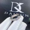 Custom Jewelry Cartier Love Wedding Band in 18K White Gold and Diamond-paved B4083400 – 4 mm to 5 mm