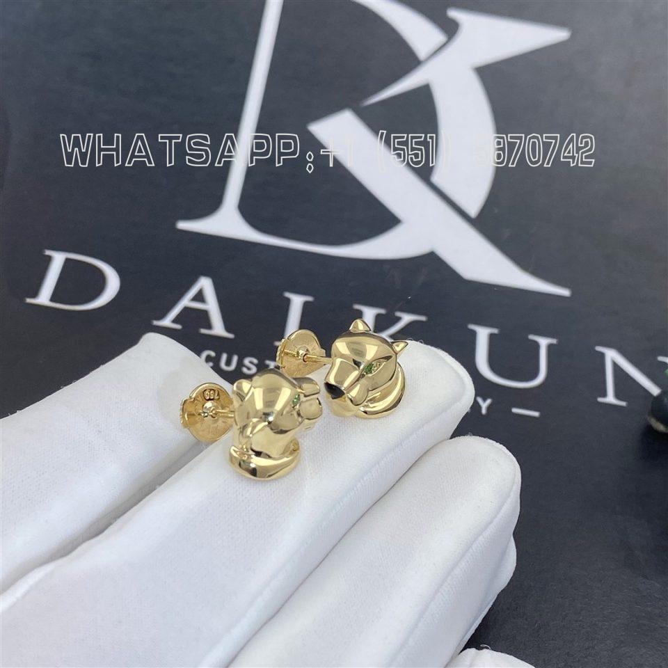 Custom Jewelry Cartier Panthère de Cartier Earrings in 18K Yellow Gold B8043900