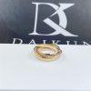 Custom Jewelry Cartier Trinity Ring Classic in 18K White Gold, Yellow Gold, Rose Gold B4052700