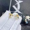 Custom Jewelry Louis Vuitton Color Blossom Vgold Earrings in 18K Yellow Gold
