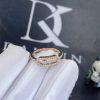 Custom Jewelry Messika Move Uno Rose Gold Ring with Diamonds 12113-PG