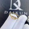 Custom Jewelry Messika Move Uno Yellow Gold Diamond Ring 10055-YG