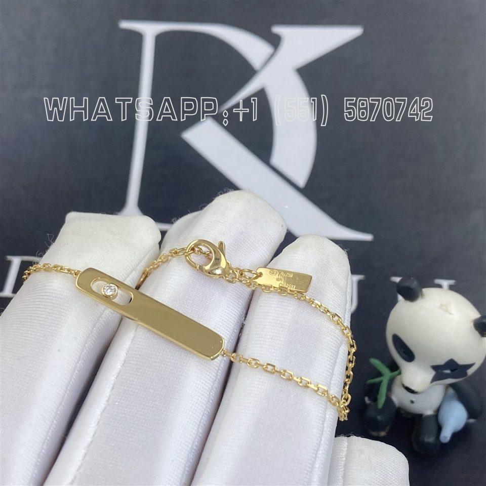Custom Jewelry Messika Yellow Gold Diamond Bracelet My First Diamond 07513-YG