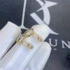 Custom Jewelry Messika Yellow Gold Diamond Earrings Move Uno Hoop Earrings 12037-YG