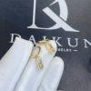 Custom Jewelry Messika Yellow Gold Diamond Earrings Move Uno Hoop Earrings 12037-YG