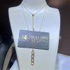 Custom Jewelry Messika Yellow Gold Diamond Necklace Move 10th Pm Necklace 10032-YG