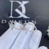 Custom Jewelry Tiffany T Diamond Hoop Earrings in 18k White Gold 60011242