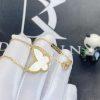 Custom Jewelry Van Cleef & Arpels Lucky Alhambra Butterfly Bendant in 18K Yellow gold and Mother-of-pearl VCARD99500