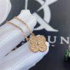 Custom Jewelry Van Cleef & Arpels Vintage Alhambra Pendant in 18k Rose Gold VCARN9ZS00