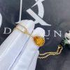 Custom Jewelry Boucheron Serpent Bohème Pendant M Motif 18K yellow gold and Citrine