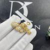 Custom Jewelry Boucheron Serpent Bohème Stud Earrings 3 Motifs in 18K Yellow Gold and Diamonds JCO01455