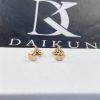 Custom Jewelry Bulgari Divas’ Dream Earrings Diamonds and 18K Rose Gold with Malachite 359018