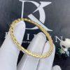 Custom Jewelry Bulgari Serpenti Viper 18k Yellow gold bracelet set with mother-of-pearl elements 355047