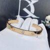 Custom Jewelry Cartier Love Bracelet 1 Diamond 18K Rose Gold B6029917-RG