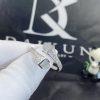 Custom Jewelry Marli Cleo Diamond Slim Ring In White Gold White Agate CLEO-R1