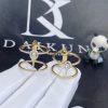 Custom Jewelry Messika Glam’Azone Double Pavé in 18k Yellow Gold For Her Diamond Ring 05671-YG