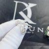 Custom Jewelry Messika Move Uno Pavé Drop in 18K White Gold and Diamond Ring 11163-WG