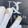 Custom Jewelry Messika Move Uno Pendant Earrings in 18K Yellow Gold Diamond Earrings 11321-YG
