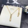 Custom Jewelry Messika My First Diamond in 18K Yellow Gold and Diamond Necklace 07498-YG