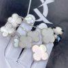 Custom Jewelry Van Cleef & Arpels Magic Alhambra earrings, 4 motifs Mother-of-pearl