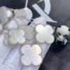 Custom Jewelry Van Cleef & Arpels Magic Alhambra earrings, 4 motifs Mother-of-pearl