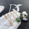 Custom Jewelry Van Cleef & Arpels Perlée couleurs pendant Malachite VCARP4DM00
