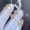 Custom Jewelry Van Cleef & Arpels Sweet Alhambra bracelet, 6 motifs Rose gold and Diamond VCARO85700