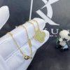 Custom Jewelry Van Cleef & Arpels Vintage Alhambra pendant – Green Jade